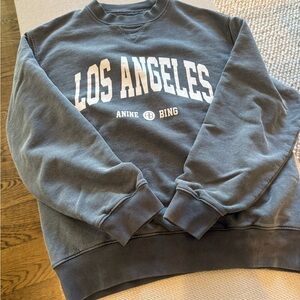 Anine Bing Gray Sweatshirt